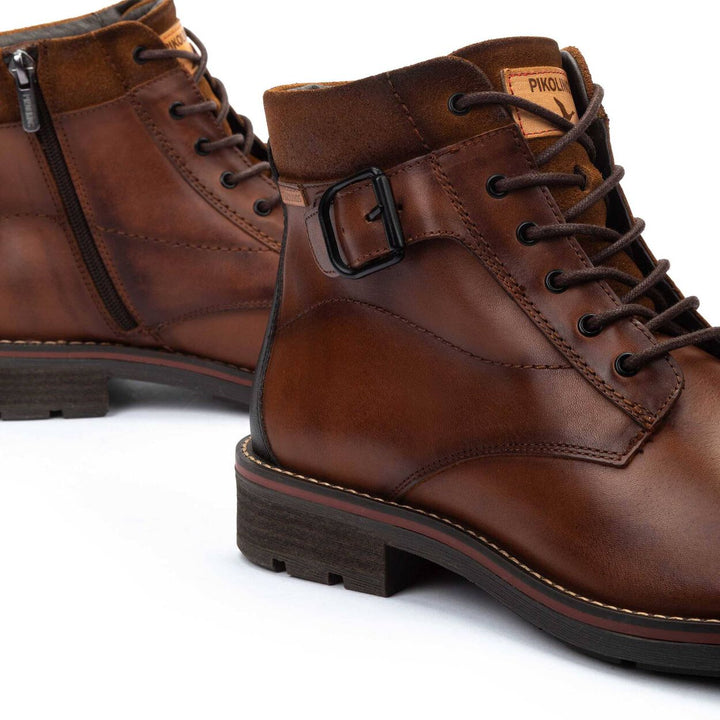 pikolinos york ankle boots men's | cuero