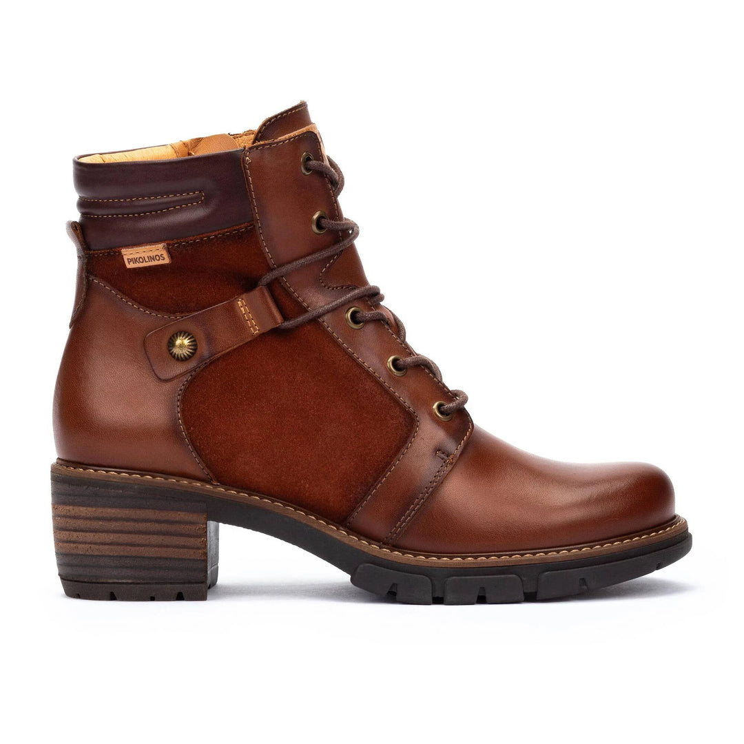 pikolinos san sebastia lace up women's | cuero
