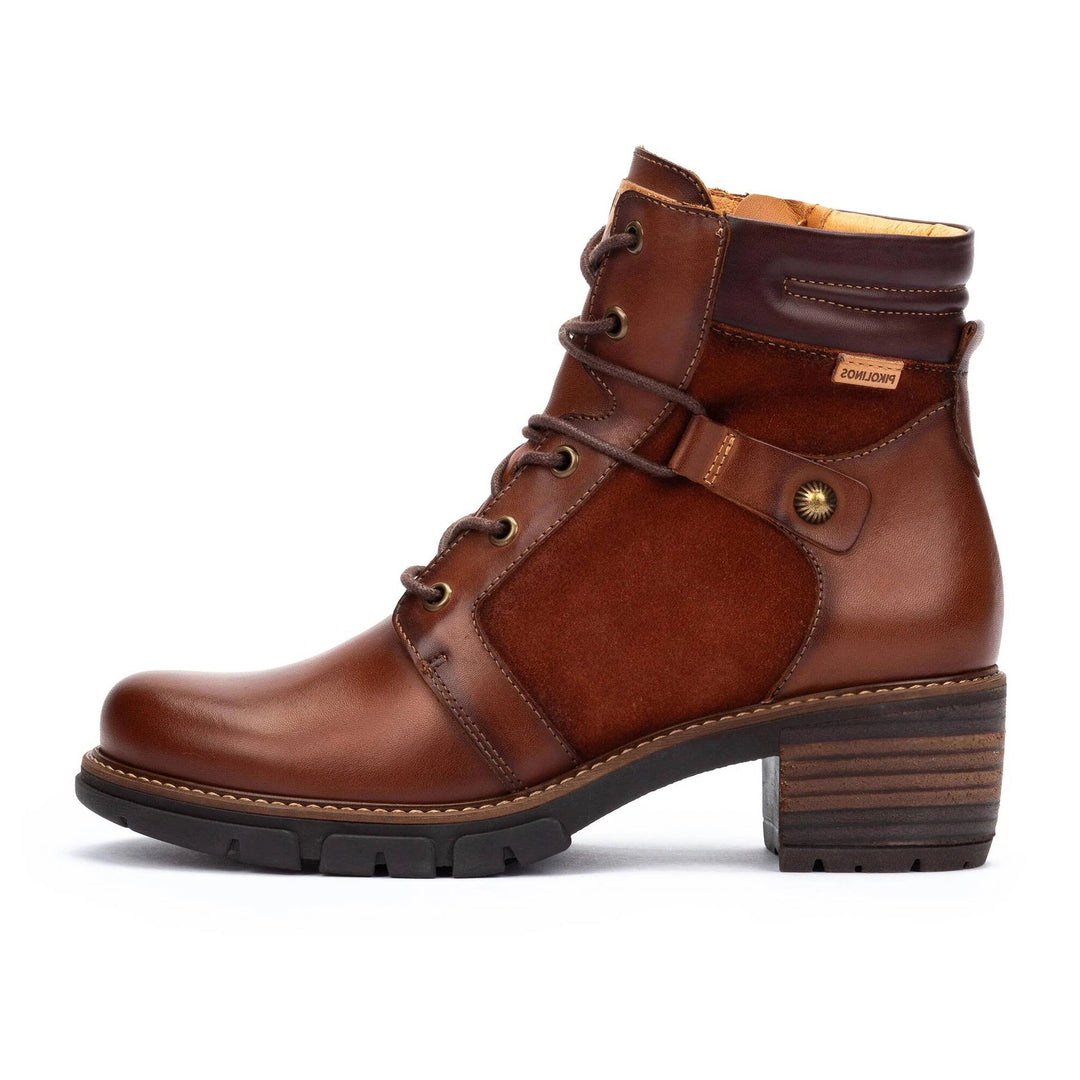 pikolinos san sebastia lace up women's | cuero