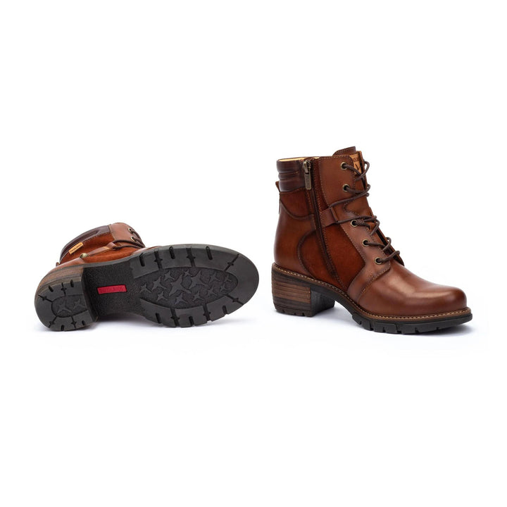 pikolinos san sebastia lace up women's | cuero