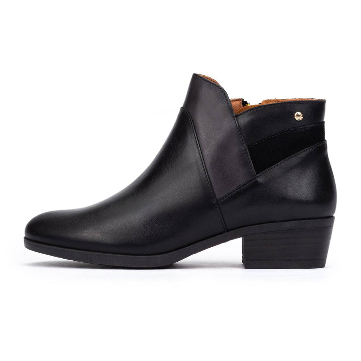 pikolinos daroca short angle boots women's | black
