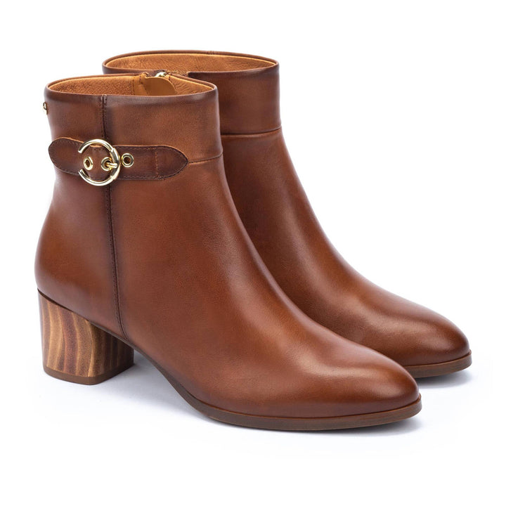 pikolinos calafat heeled boot women's | cuero