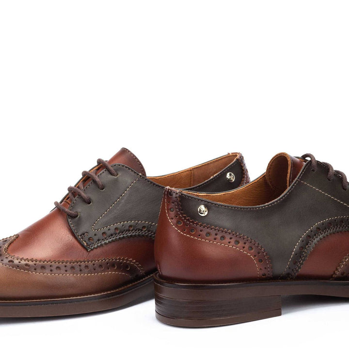 pikolinos puertollano oxford classic bluchers  women's | topo