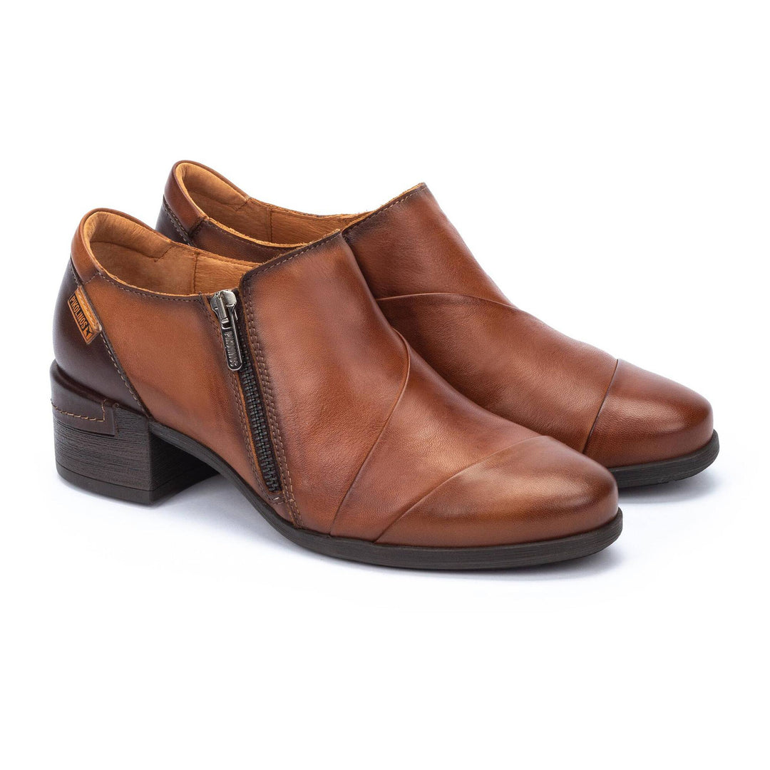 pikolinos malaga side zip women's | brandy