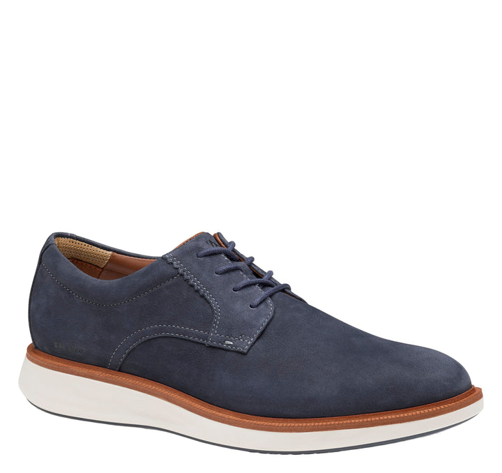 johnston murphy xc+™ parker plain toe men's | navy nubuck