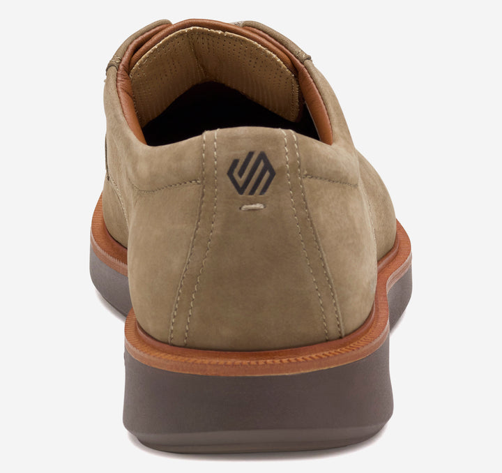 johnston & murphy xc parker plain toe men's | taupe nubuck