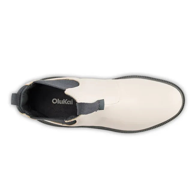 olukai hehi women's | white sand / steel