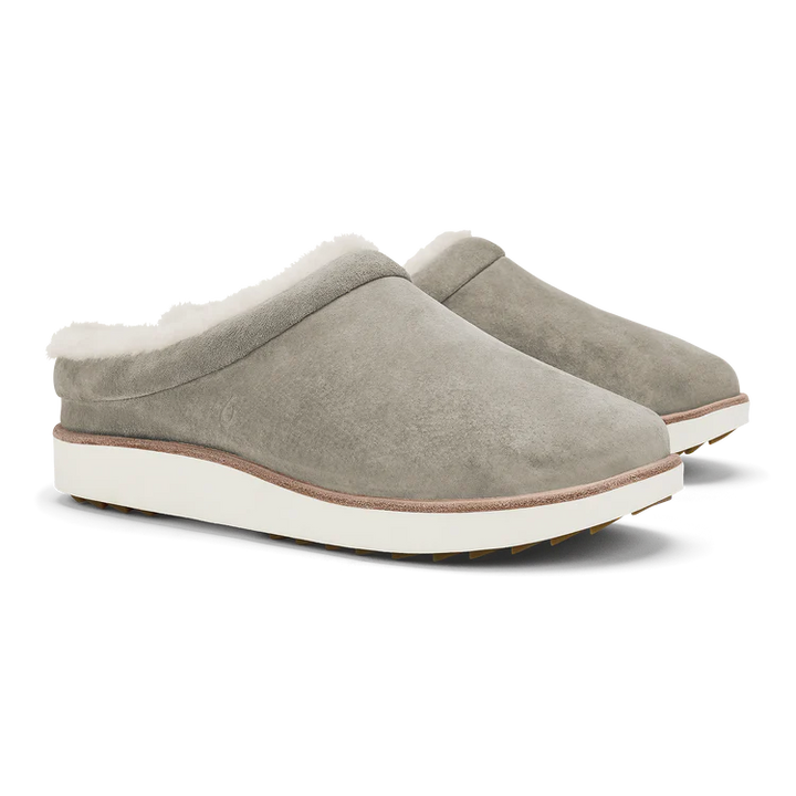 olukai mani women's | taupe grey / golden sand