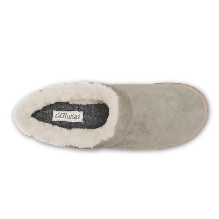 olukai mani women's | taupe grey / golden sand