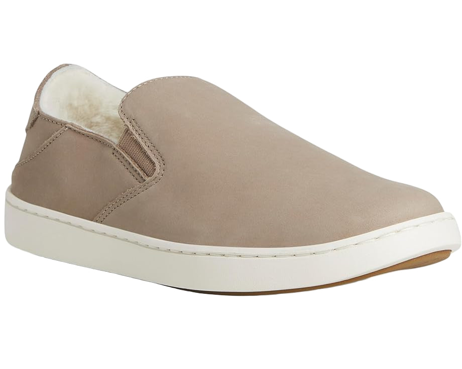 olukai pehuea cozy women's | taupe grey / taupe grey
