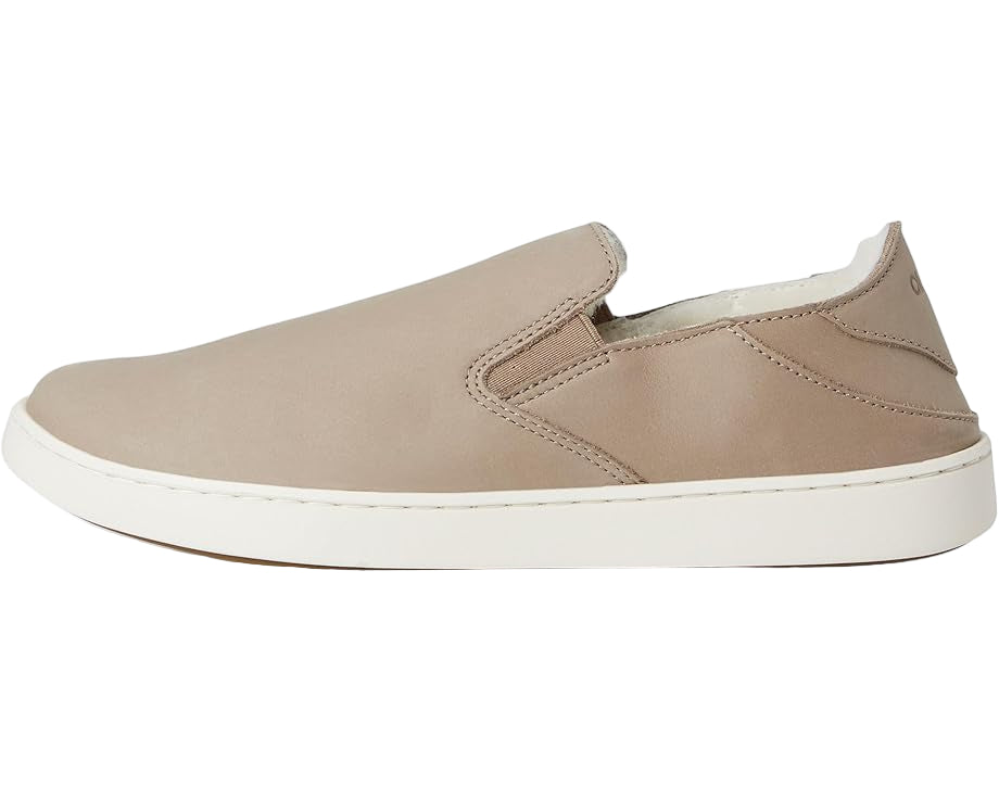 olukai pehuea cozy women's | taupe grey / taupe grey