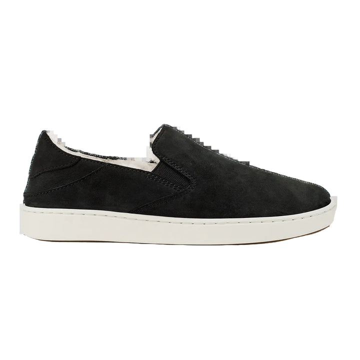 olukai pehuea cozy women's | lava rock / lava rock