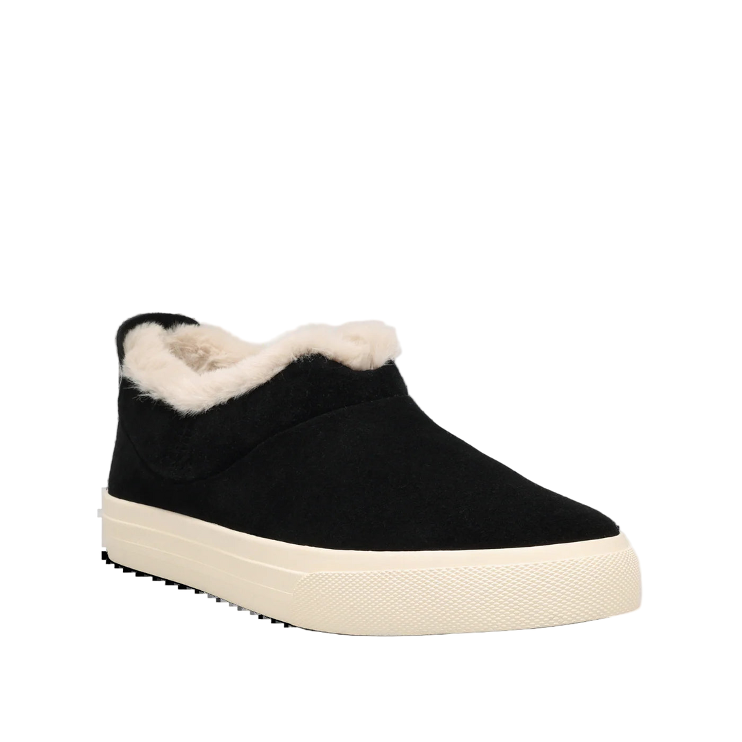 taos mini chic women's | black suede