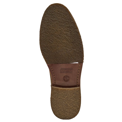 johnston murphy calder chukka men's | brown oiled full grain