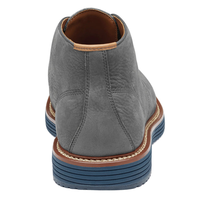 johnston murphy upton chukka men's | gray nubuck