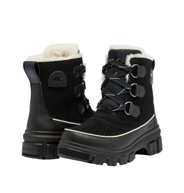 sorel tivoli v winter women's | black fawn
