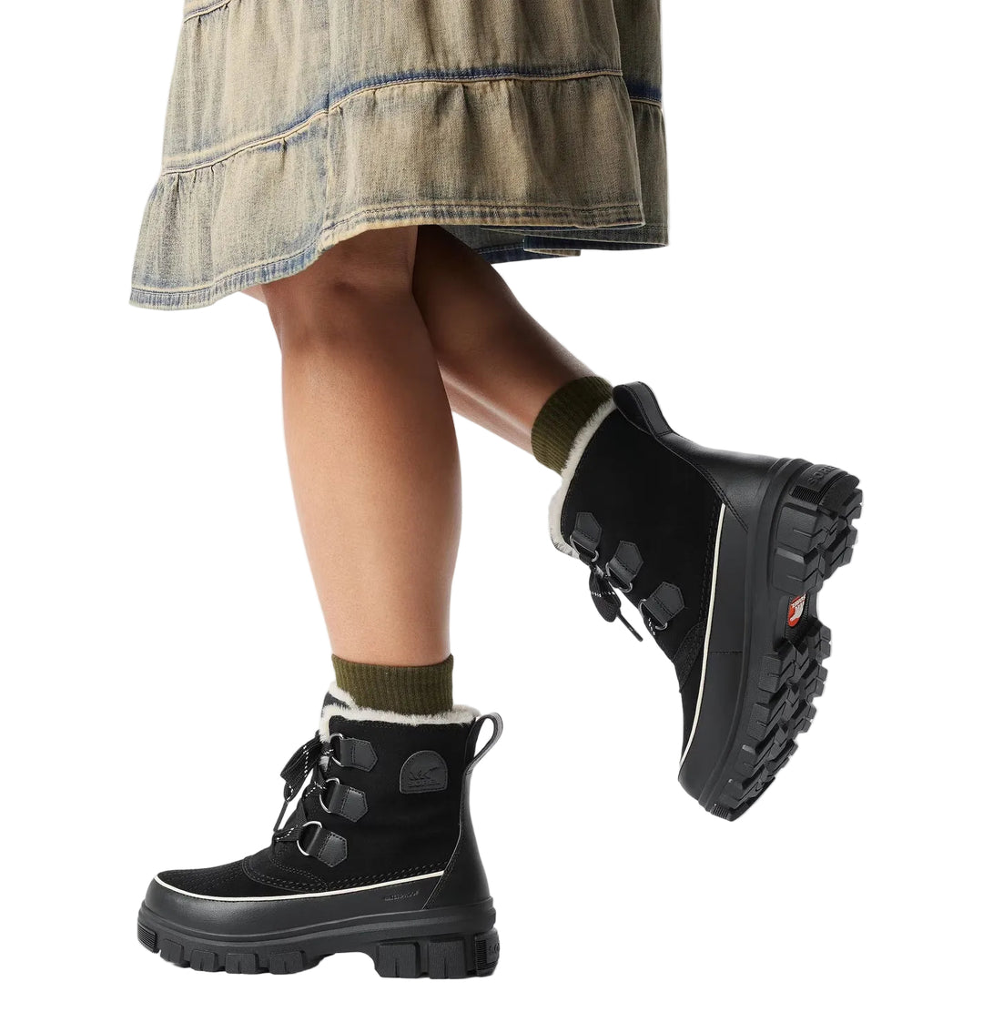 sorel tivoli v winter women's | black fawn