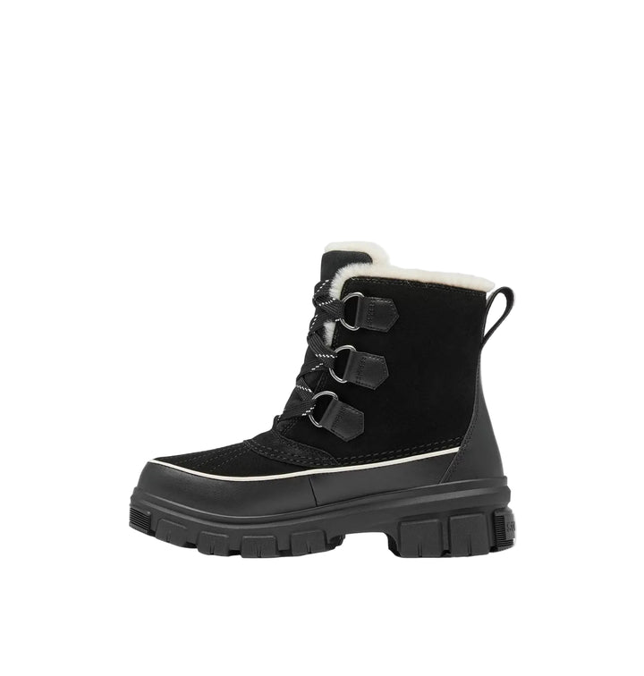 sorel tivoli v winter women's | black fawn