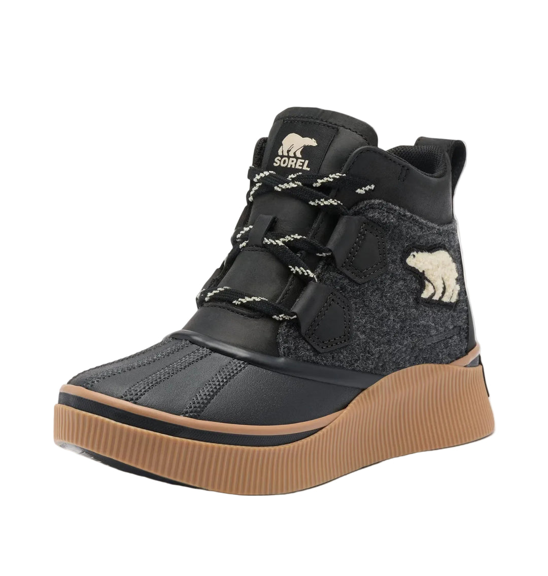 sorel out n about iv classic waterproof women's | black gum 2