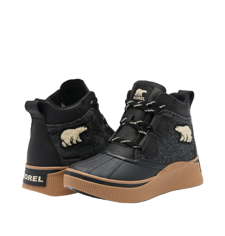 sorel out n about iv classic waterproof women's | black gum 2