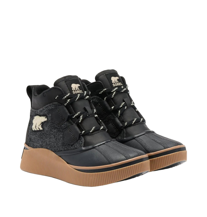 sorel out n about iv classic waterproof women's | black gum 2