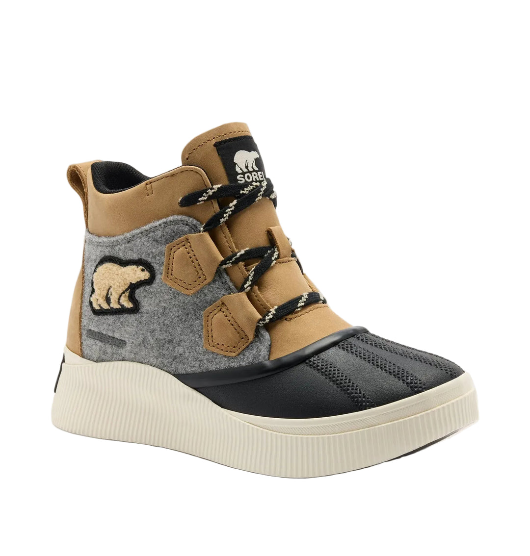 sorel out n about iv classic waterproof women's | caribou buff black