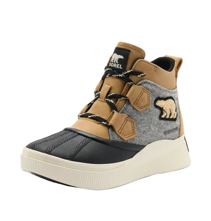 sorel out n about iv classic waterproof women's | caribou buff black
