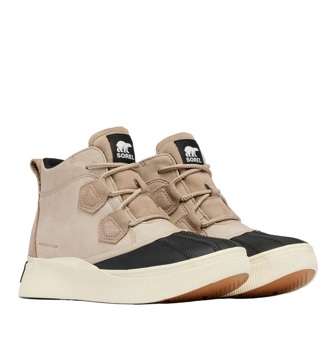 sorel out n about iv classic waterproof women's | omega taupe black
