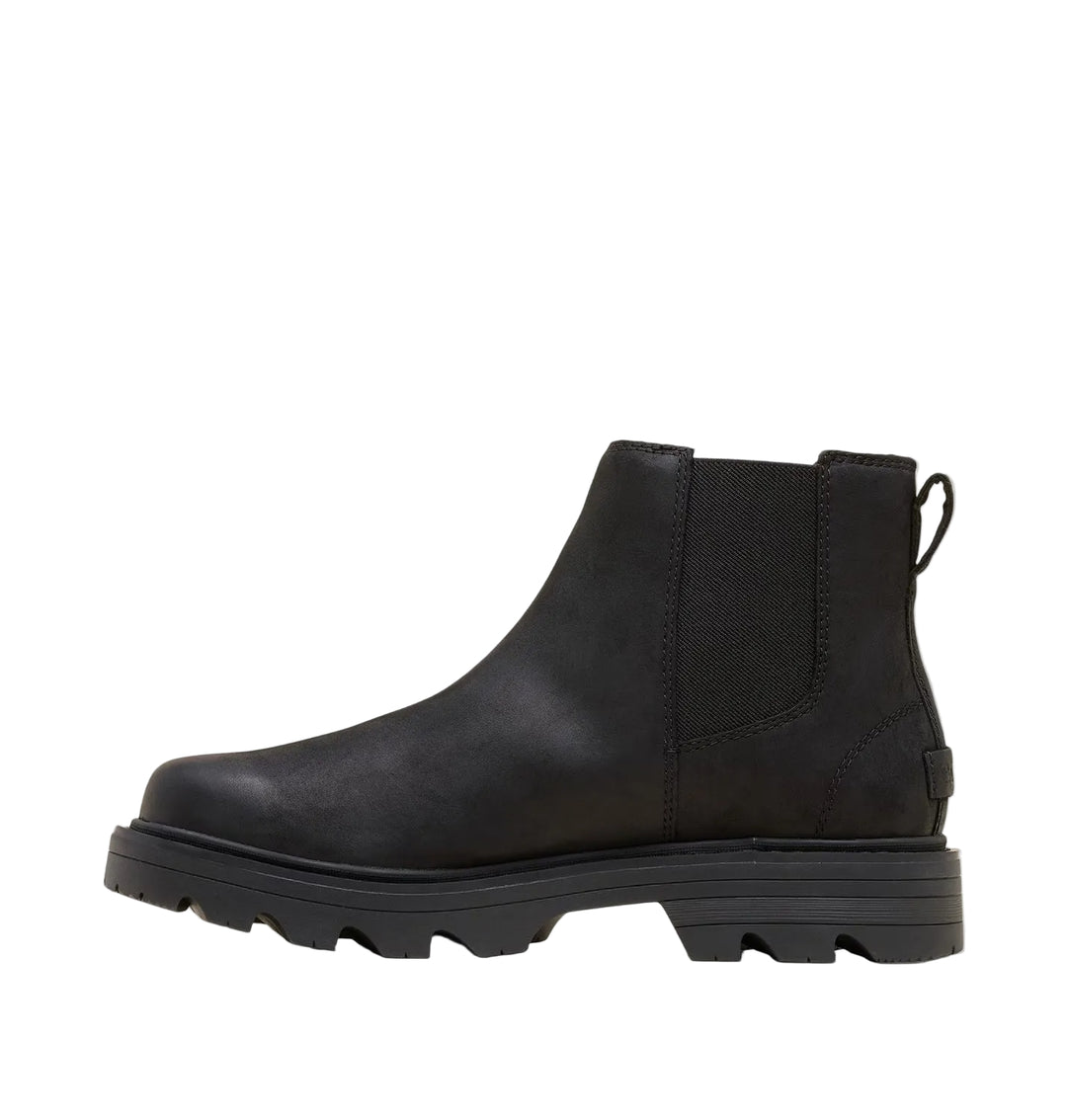 sorel revel rd chelsea waterproof women's | black black