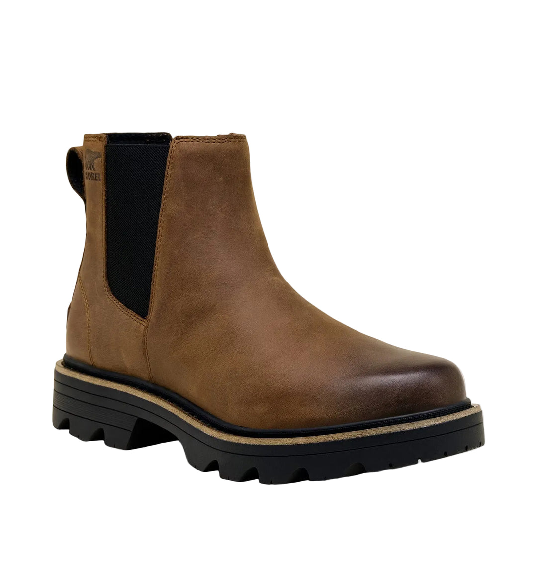 sorel revel rd chelsea waterproof women's | tobacco black