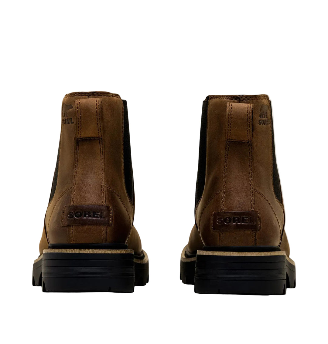 sorel revel rd chelsea waterproof women's | tobacco black