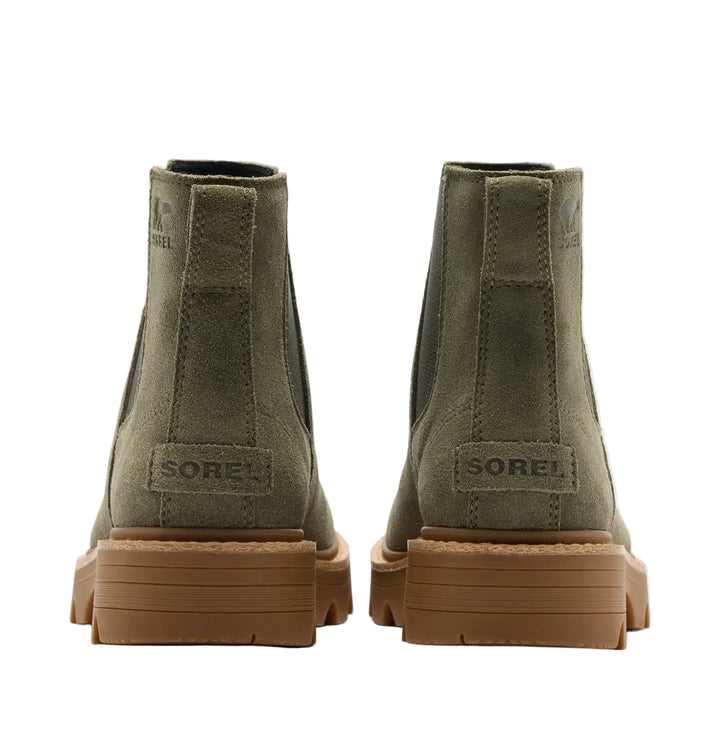 sorel revel rd chelsea waterproof women's | stone green gum 2
