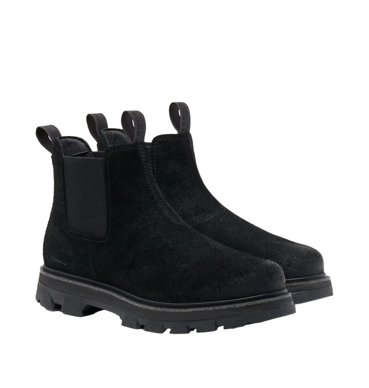 sorel lark-47 chelsea waterproof men's | black bleached ceramic