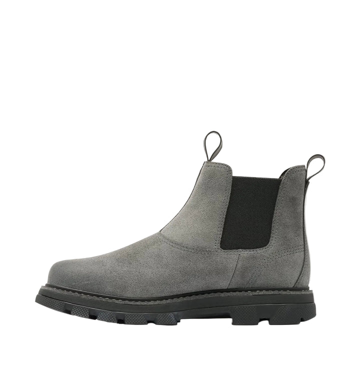 sorel lark-47 chelsea waterproof men's | grill black