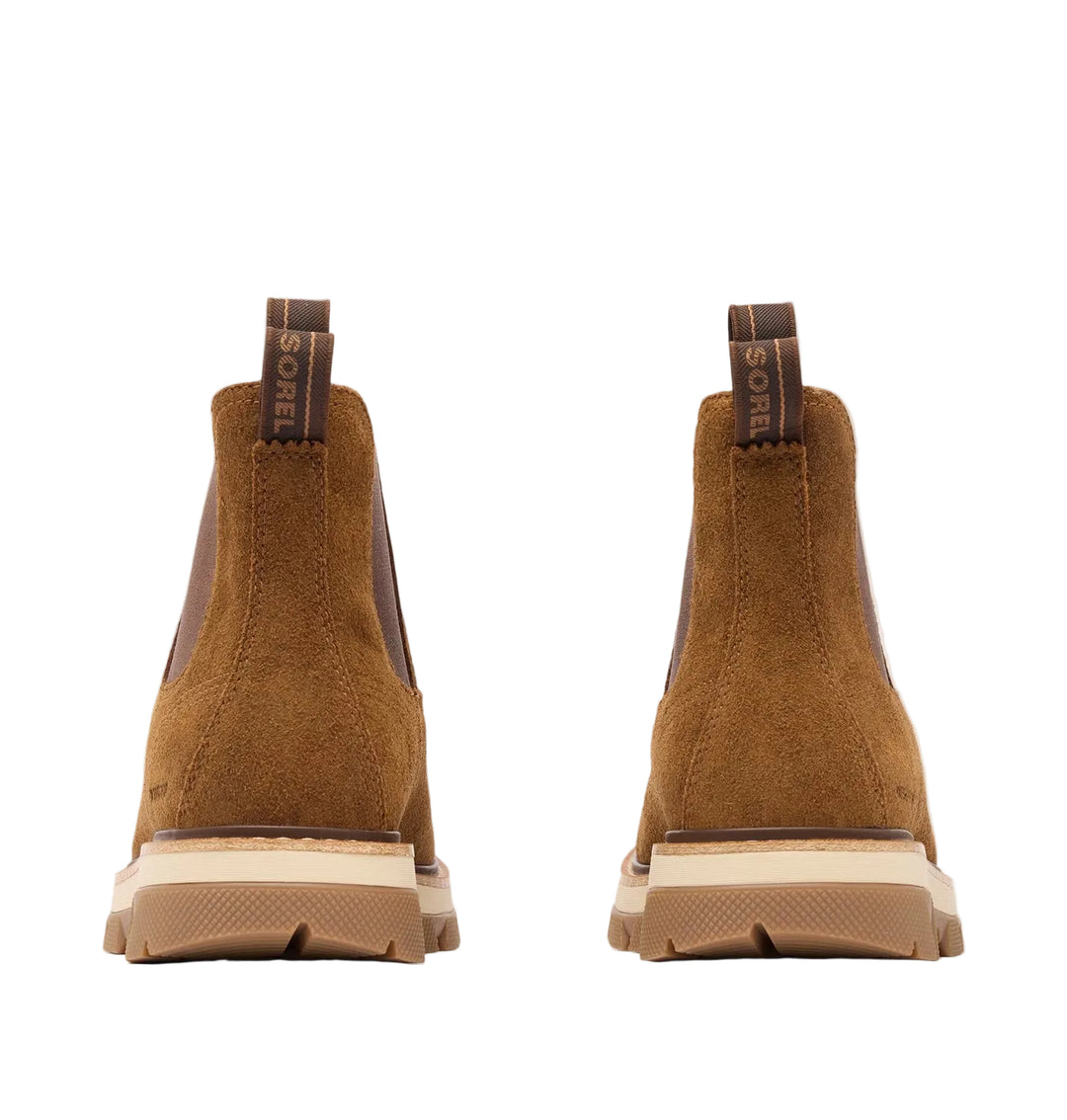 sorel lark-47 chelsea waterproof men's | velvet tan tobacco