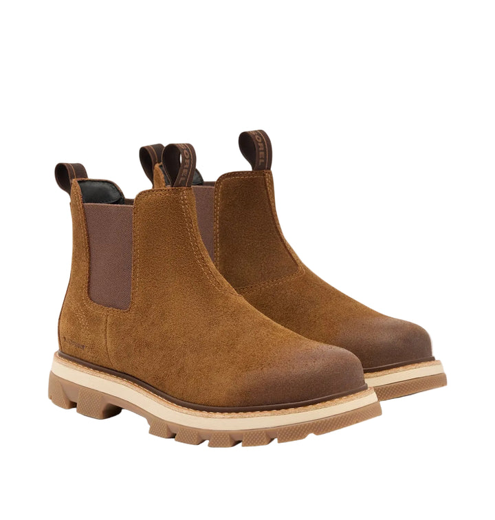 sorel lark-47 chelsea waterproof men's | velvet tan tobacco