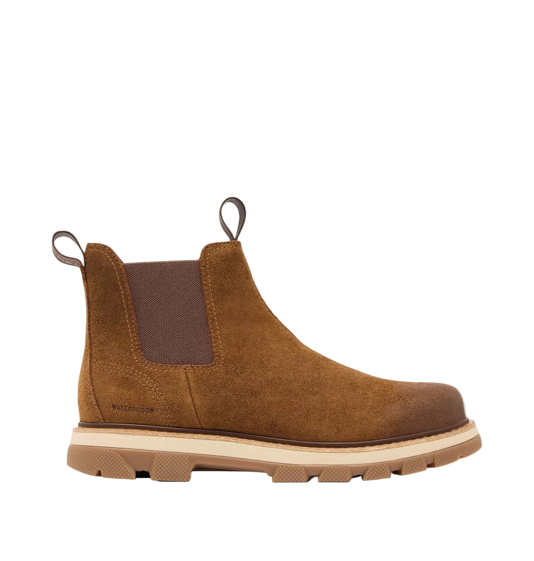 sorel lark-47 chelsea waterproof men's | velvet tan tobacco