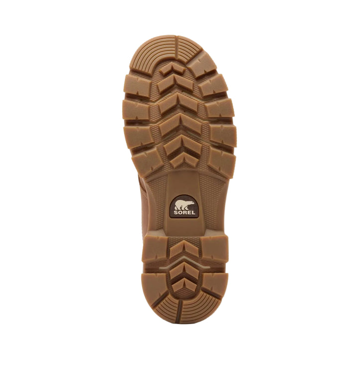 sorel lark-47 moc toe waterproof men's | velvet tan tobacco
