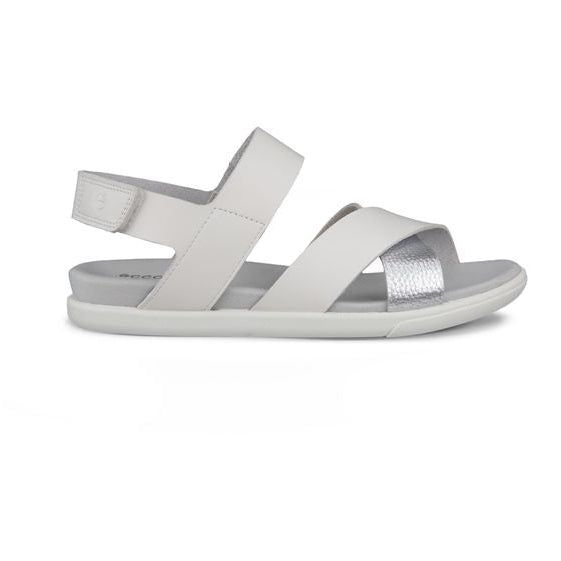 ecco samara women's | white/pure silver
