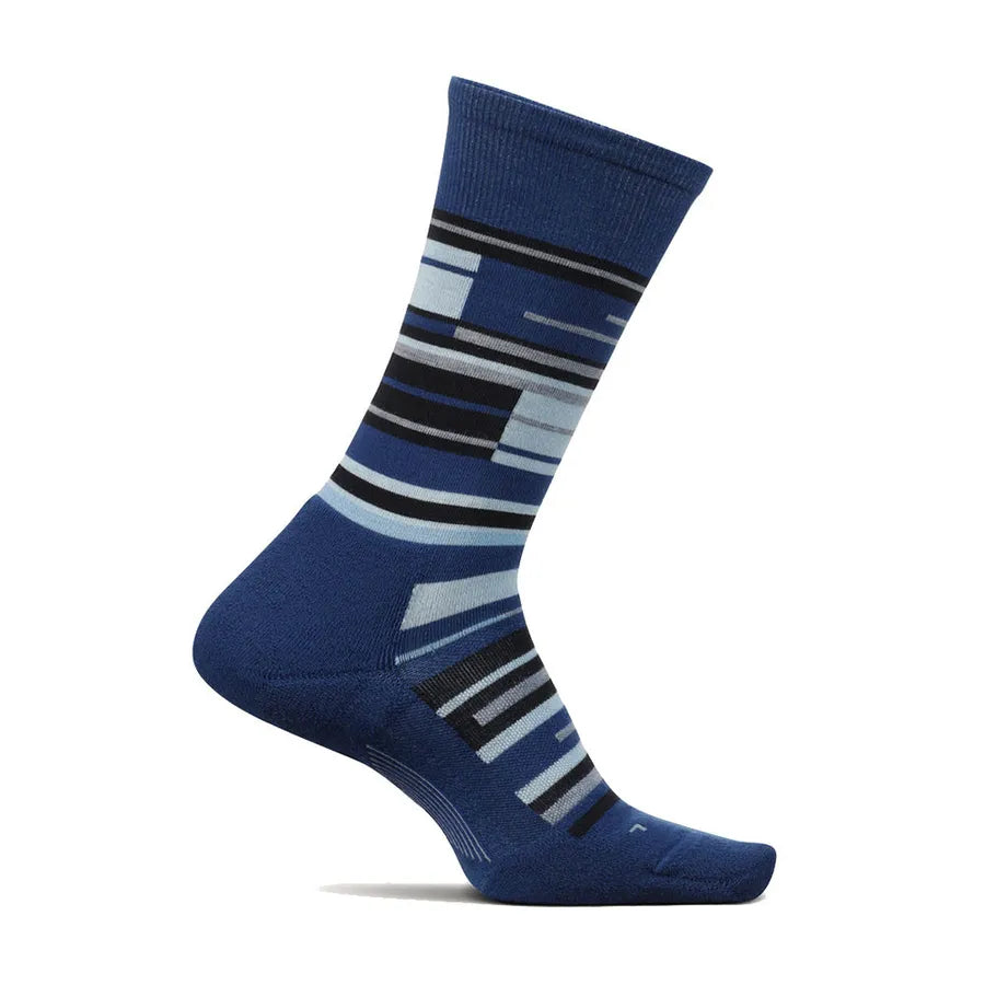 feetures everyday max cushion relaxed stripe men’s | relaxed stripe navy