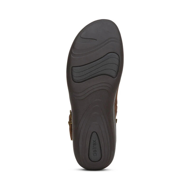 aetrex luna women's | dark earth