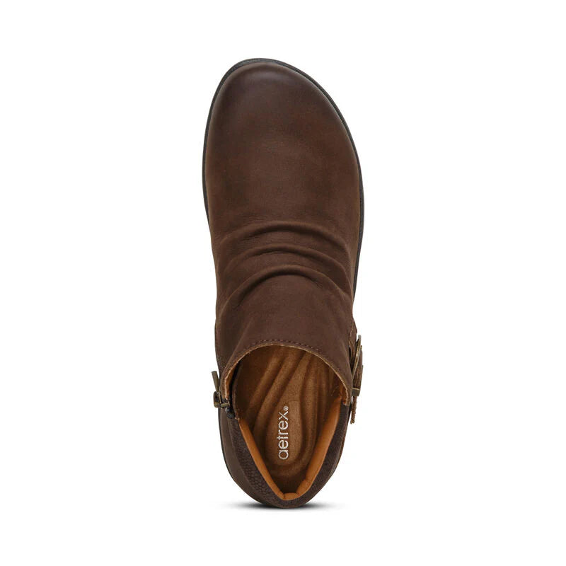 aetrex luna women's | dark earth