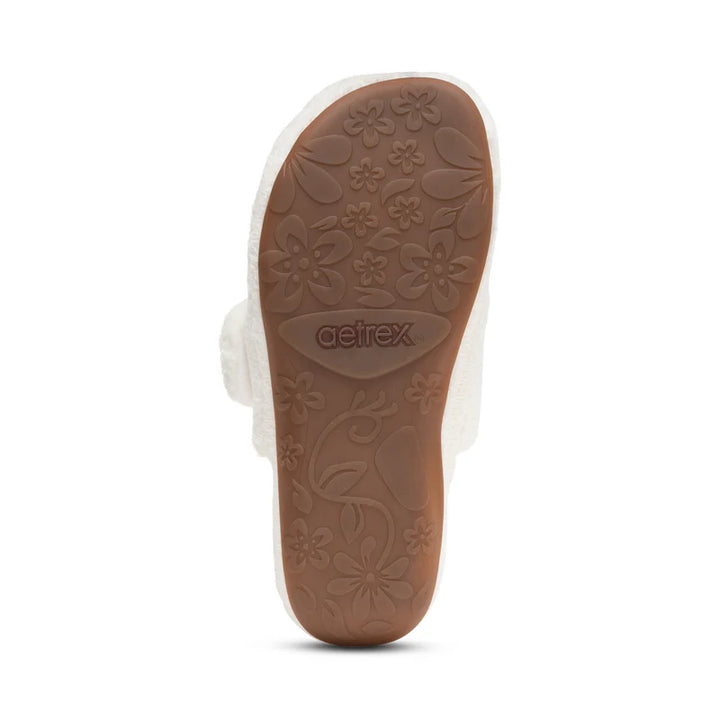 aetrex mandy closed toe women's | ivory
