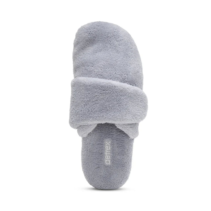aetrex mandy closed toe women's | grey