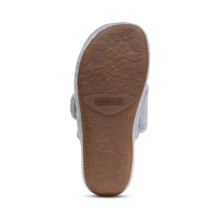 aetrex mandy closed toe women's | grey