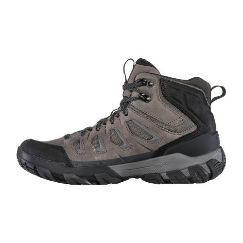 oboz sawtooth x mid waterproof men's | charcoal