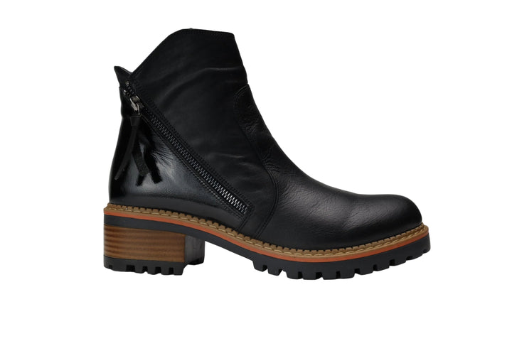 ava melani milan women's | black