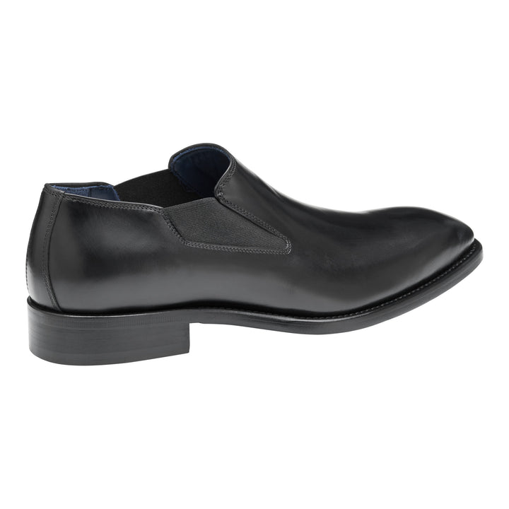 johnston & murphy larson slip-on men's | black