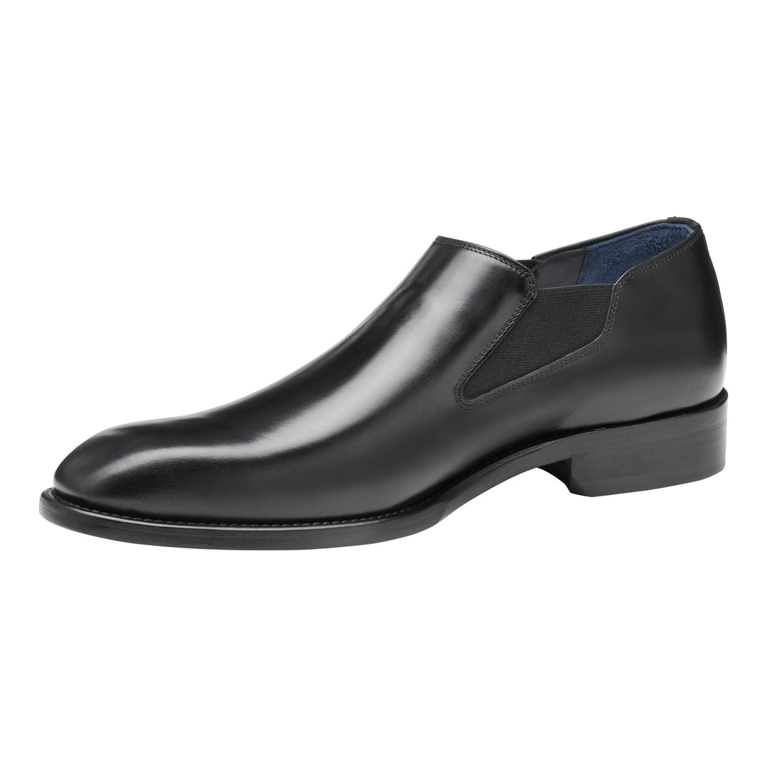 johnston & murphy larson slip-on men's | black