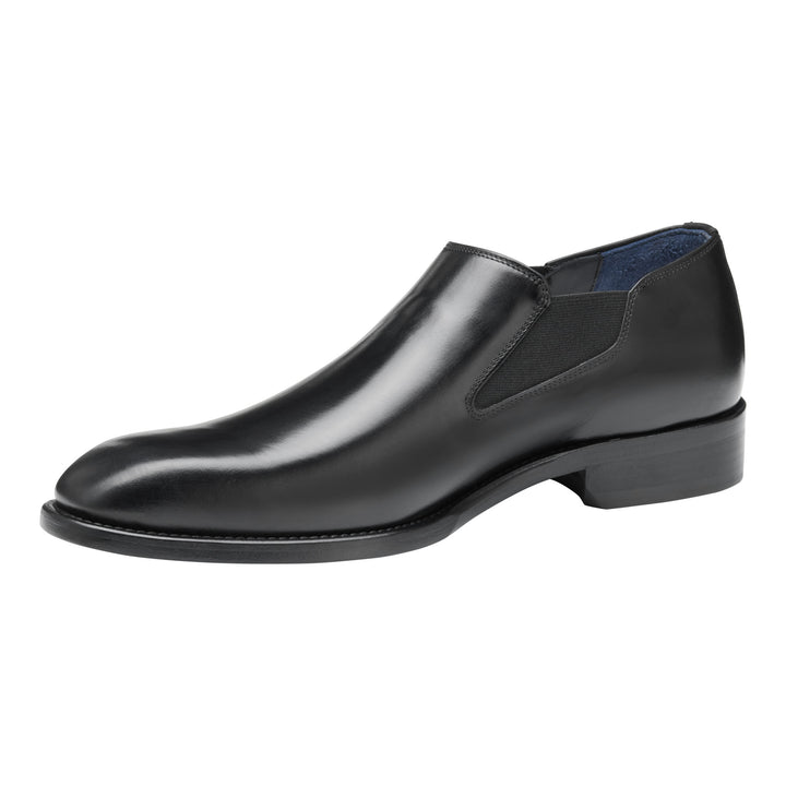 johnston & murphy larson slip-on men's | black